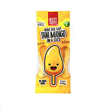 Манго на палочке, замороженное