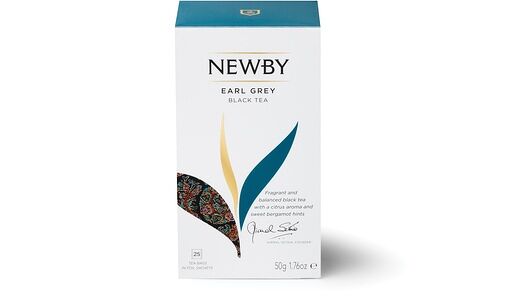 Чай черный Newby Earl Grey в пакетиках, 25 шт.