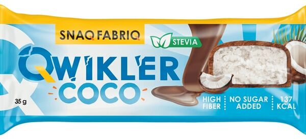 Батончик Snaq Fabriq глазированный Кокосовый 35г