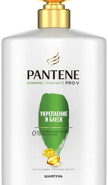Шампунь для волос Pantene Pro-V Слияние с природой Укрепление и Блеск 900мл