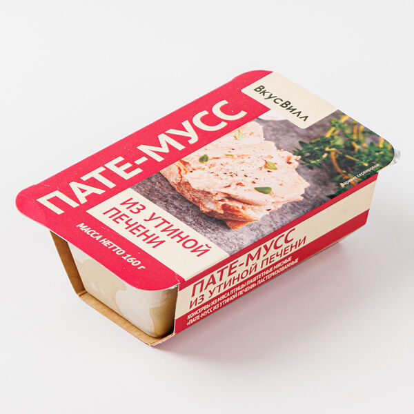 Пате-мусс из утиной печени