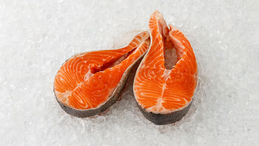 Форель стейк охл., вес