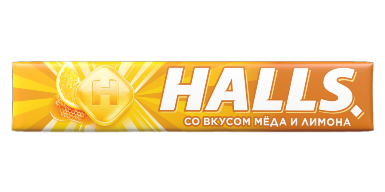 

Леденцы Halls Мед и лимон 25 г