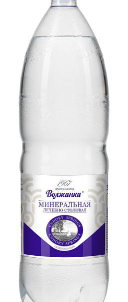 Вода питьевая минеральная газированная Волжанка