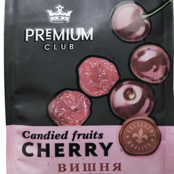 Цукаты Premium club вишня, 120г