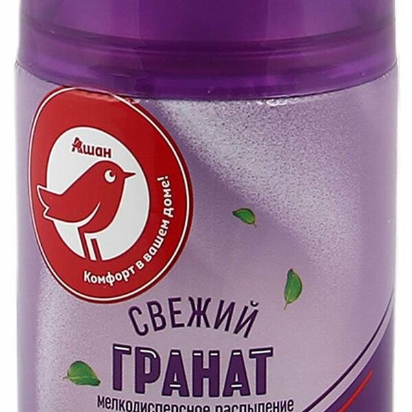 Освежитель воздуха Ашан Красная птица Свежий гранат, 250 мл