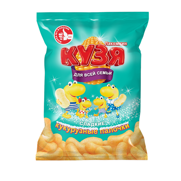 Палочки кукурузные Кузя Лакомкин XL Сладкие