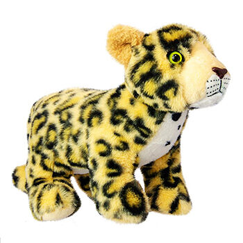 Мягкая игрушка All about Nature Леопард 34см, серия Животный мир, Китай