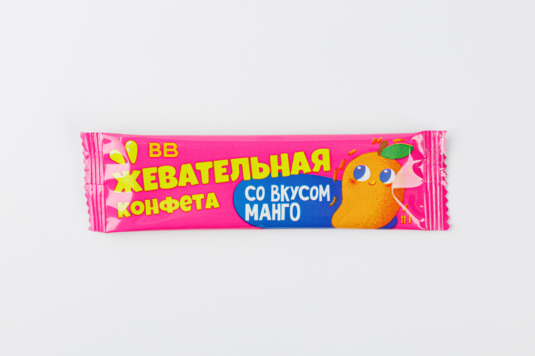 

Конфета жевательная в ассортименте манго,ананас,апельсин