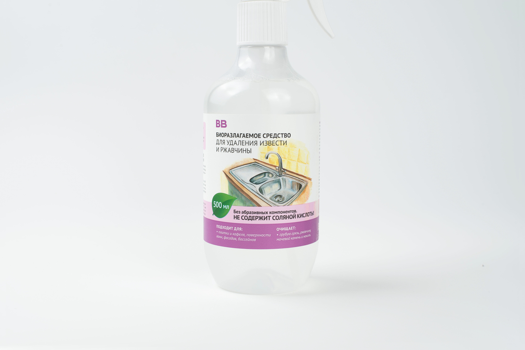 

Средство для удаления извести и ржавчины, 0.5 л