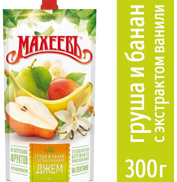 Джем Махеевъ Груша банан 300г