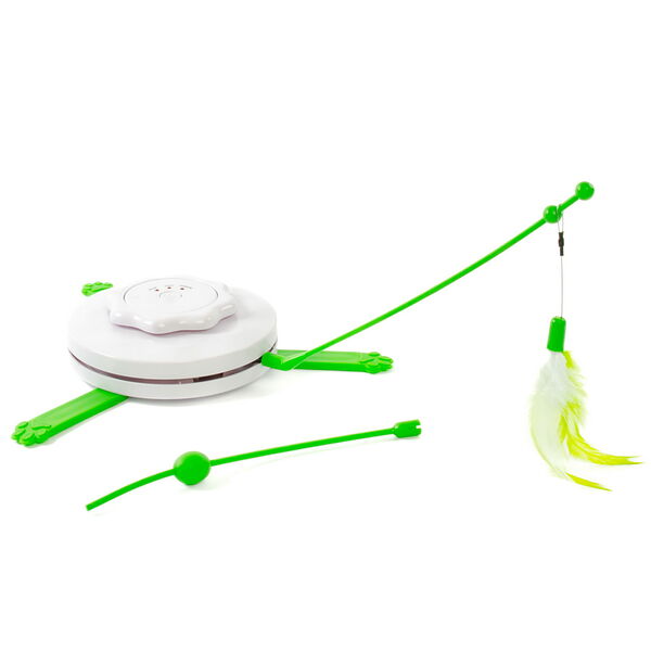 SkyRus Игрушка для кошек интерактивная 2 в 1 