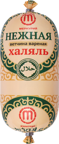 

Ветчина Меркурий Халяль Нежная куриная 400 г