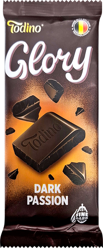 Плитка кондитерская Glory темная с шоколадной начинкой 75 г