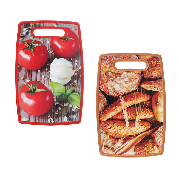 Доска разделочная, 20x30x1.2 см, в ассортименте