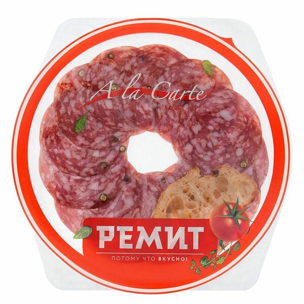 Колбаса Ремит Бургундская сырокопченая полусухая 80 г