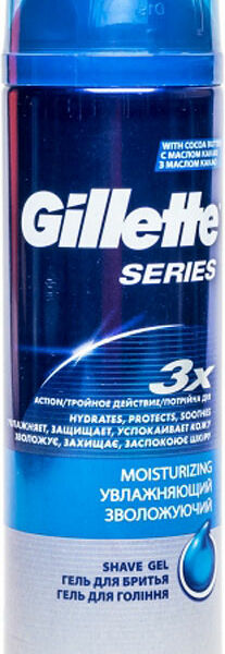 Гель для бритья Gillette Series Moisturizing