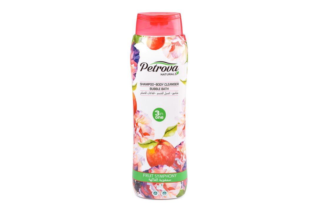 

Гель для лица тела и волос Petrova Naturals 3 в 1 Райский сад