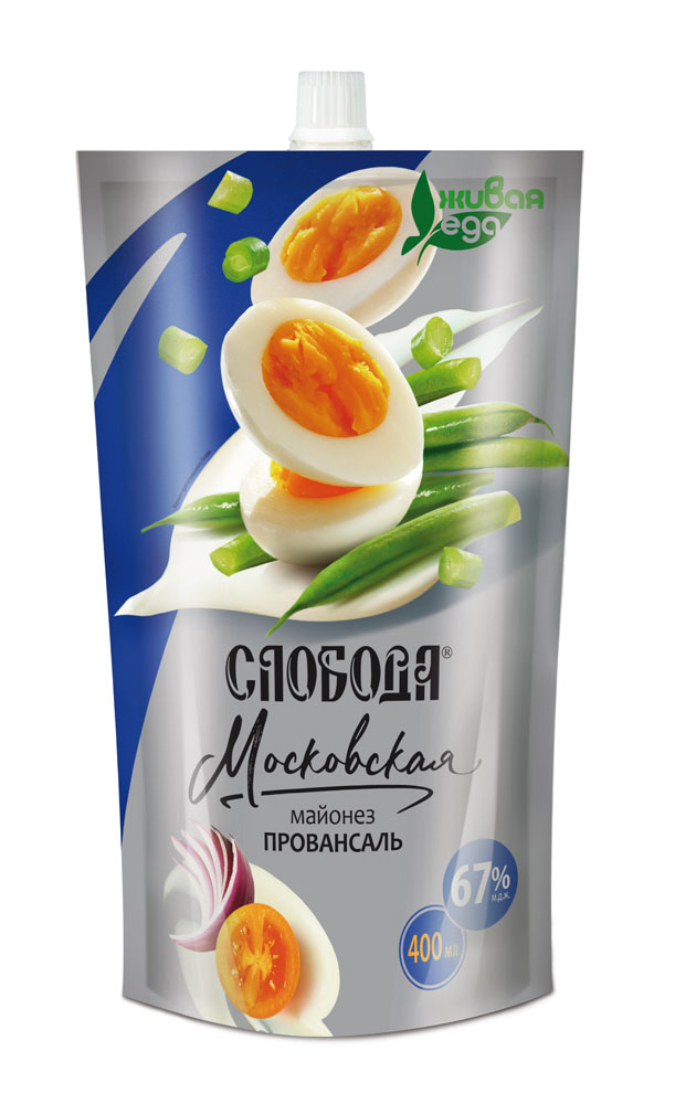 

Майонез Слобода Московская Провансаль 67% 400 мл