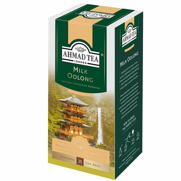 Чай зеленый Ahmad tea Молочный Улун пакетированный 25 пак. 45г