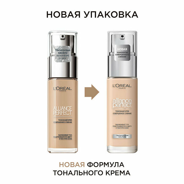 Тональный крем для лица L'Oreal Paris Alliance Perfect т.2.R / 2.C Ванильно-розовый 30 мл