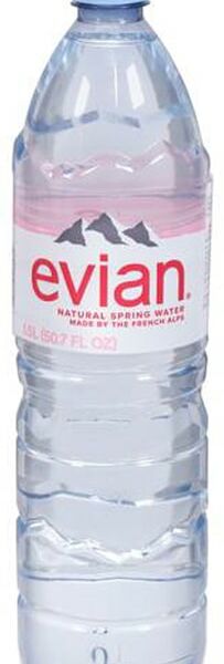 Вода Evian минеральная столовая негазированная 1.5л