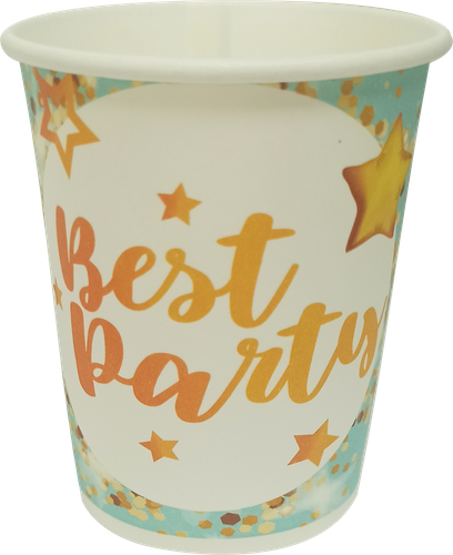 

Стаканы из картона Хамелеон 6 шт 200 мл в ассортименте