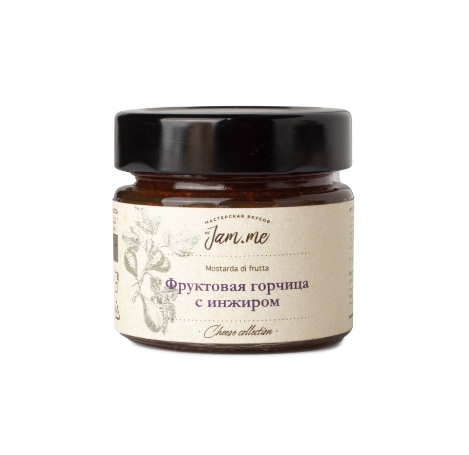 

Горчица ByJam.me фруктовая с инжиром, 100г
