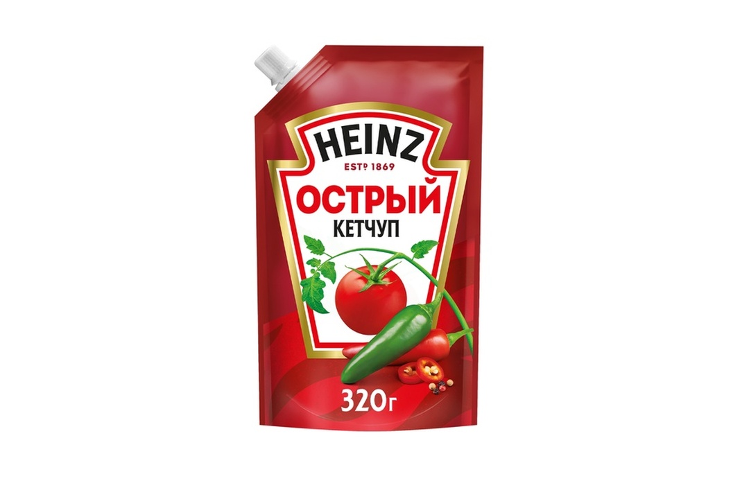 

Томатный кетчуп Heinz Острый 320 г