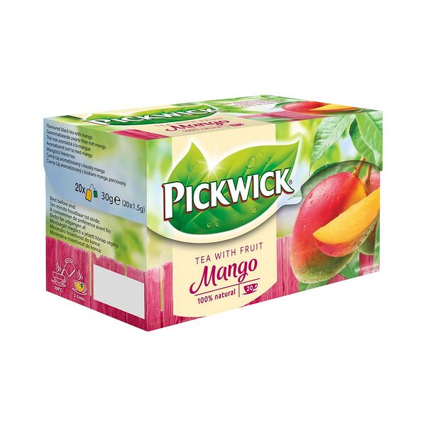 Чай черный Pickwick/Пиквик аром с кус манго пак 20*1,5г