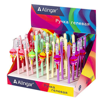 Ручка гелевая Alingar Чупа-Чупс, 1 шт, в ассортименте