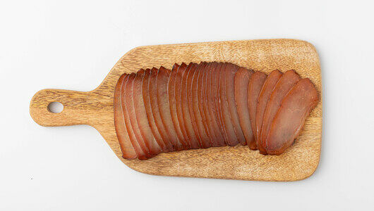 Филе грудки индейки сыровяленое с пряностями, нарезка