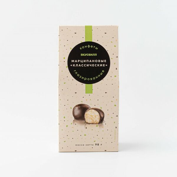 Конфеты глазированные Марципановые классические 98 г