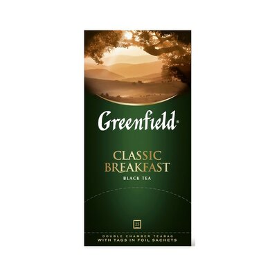 Чай черный Greenfield Classic Breaktast 25п*2г 50г