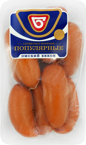 

Сардельки Популярные Омский Бекон, вес