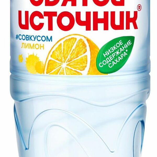 Вода питьевая Святой Источник Лимон негазированная 1.5 л