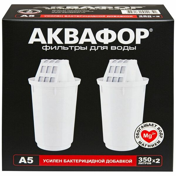 Модуль сменный Аквафор фильтрующий А5, 2 шт.