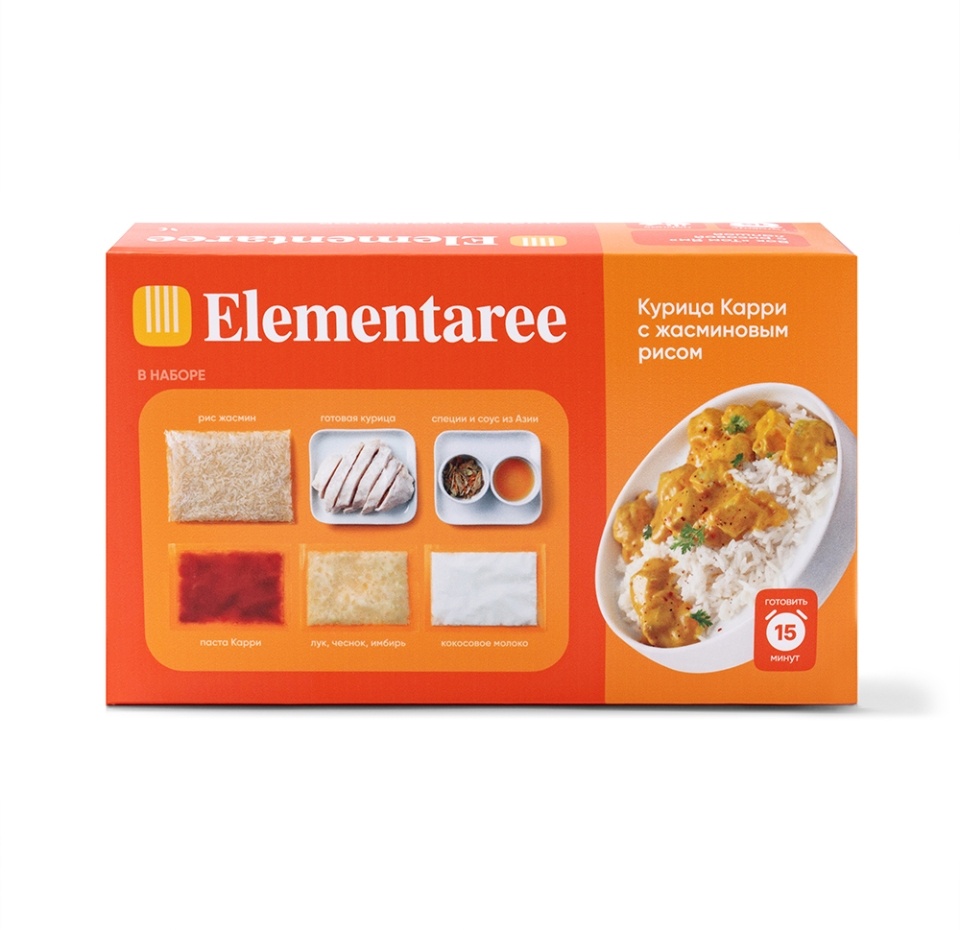 

Набор для приготовления Курица Карри Elementaree 388 г