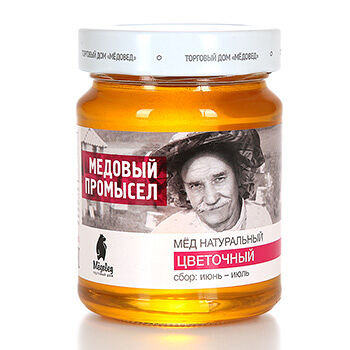 Мёд Медовый промысел цветочный натуральный
