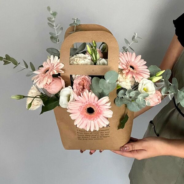 Цветочная сумочка 