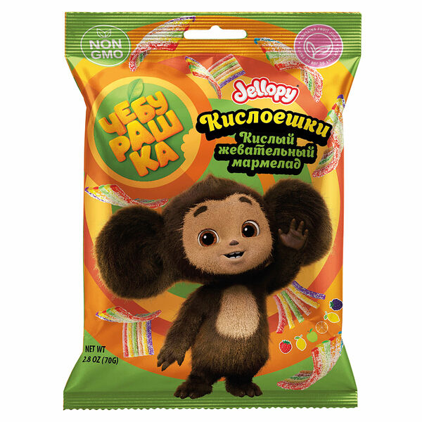 Мармелад кислый Чебурашка Кислоешки