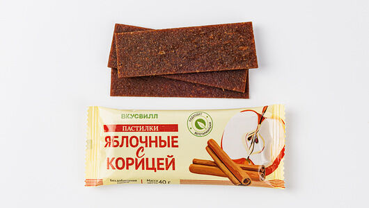 Пастилки яблочные с корицей