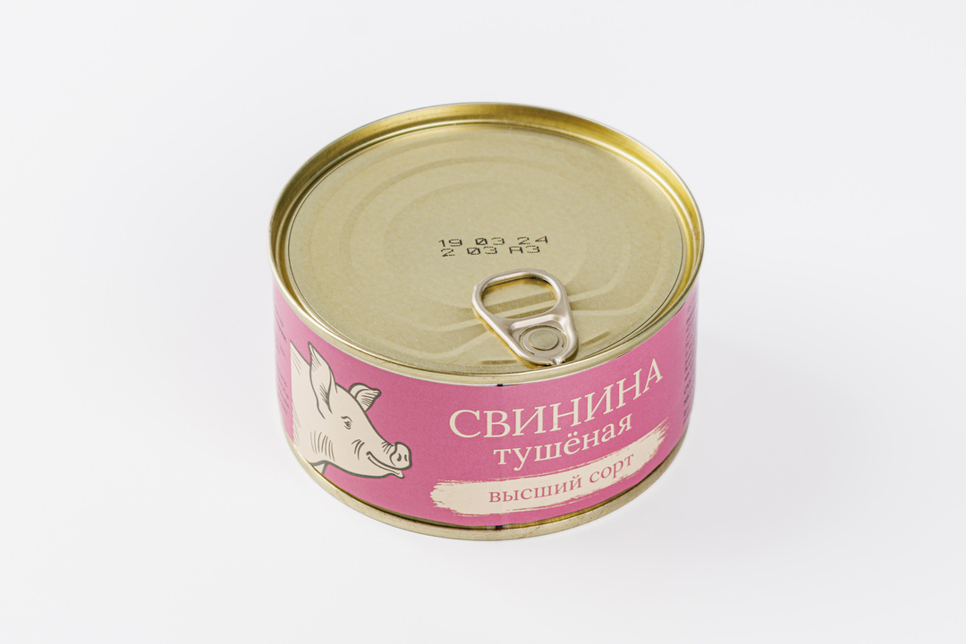 

Свинина тушеная 325 г