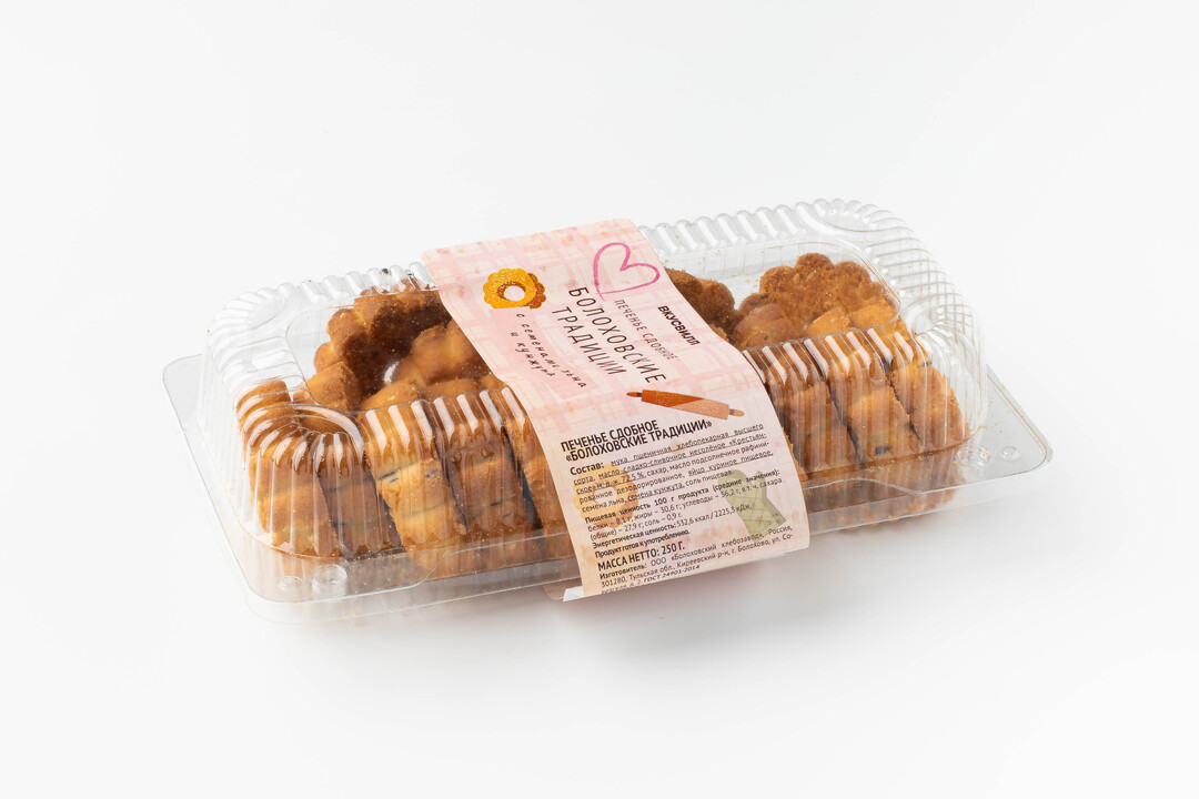 

Печенье сдобное ВкусВилл Болоховские традиции 250 г