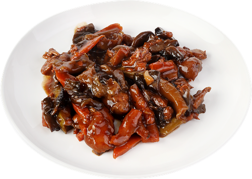 Мясо цыпленка Лента Fresh с овощами в соусе терияки вес