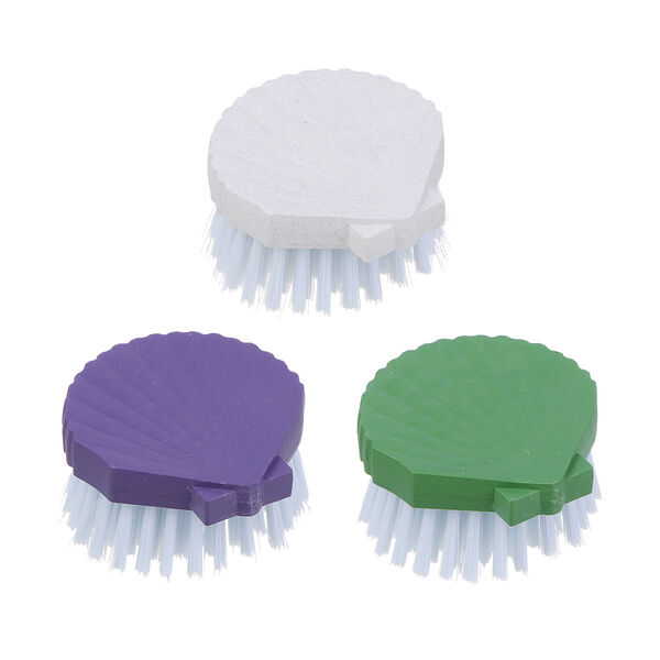 Vetta щетка ракушка, полипропилен, полиэтилентерефталат, 7х6,5х3,5 см, 3 цвета