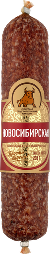 

Колбаса Сибирская продовольственная компания сырокопченая Новосибирская 235 г
