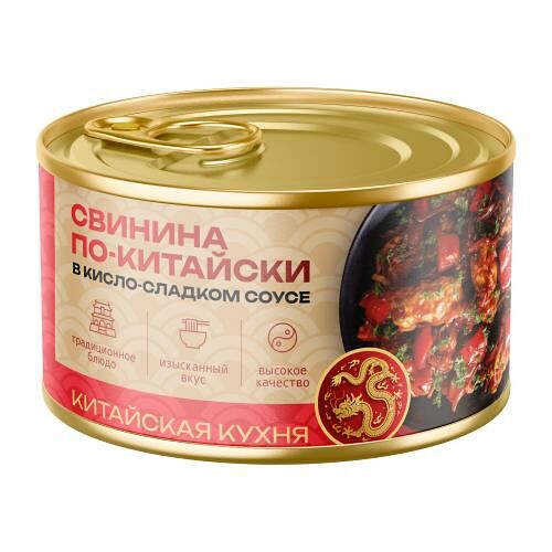 Свинина по-китайски в кисло-сладком соусе 325 г