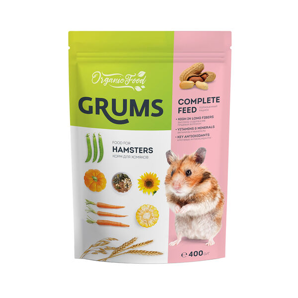 Корм GRUMS для хомяков
