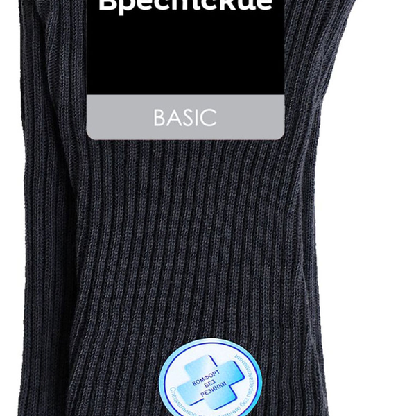 Носки мужские Basic черные р.25 ТМ Брестские